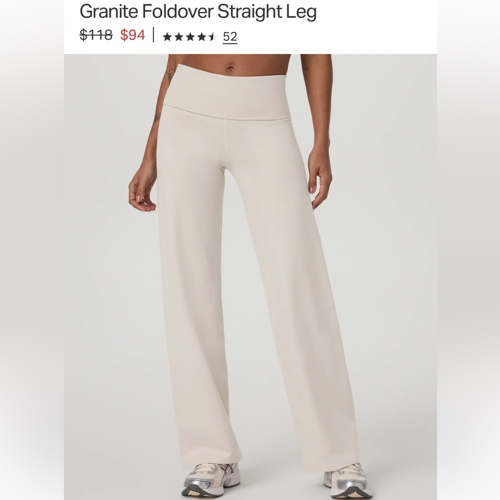 vuori foldover pant